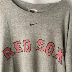 00s nike redsox センタースウオッシュ　ビッグTシャツ