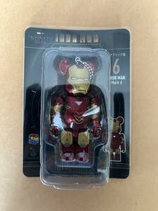 Happyくじ IRONMAN THE INFINITY SAGA ベアブリック賞６ BE@RBRICK アイアンマン 同梱可 ベアブリック Marvel メディコムトイ 新品未使用