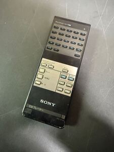 SONY ソニー 純正 CDプレーヤーリモコン　CDP-102/CDP-103用　リモコン RM-D102 