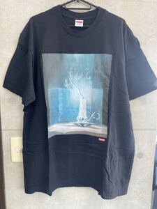 Supreme FUCK Tシャツ　サイズL USA製　ブラック　シュプリーム　プリントTシャツ ボックスロゴ　正規品　Tee 