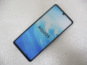 ∮ 172　モック NTT docomo AQUOS sense6 SH-54B ドコモ アクオス シルバー 検：スマホ 携帯 サンプル オブジェ モック 模型