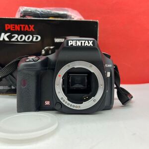 ♪ PENTAX K200 D デジタル一眼レフカメラ ボディ 動作確認済 シャッター、フラッシュOK ペンタックス