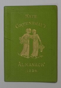 ケイト・グリーナウェイ挿絵　「年ごよみ　1884年」