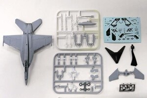 中古プラモデル 1/144 F/A-18E スーパーホーネット アメリカ海軍第195戦