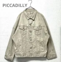 PICCADILLY ベージュ デニムジャケット