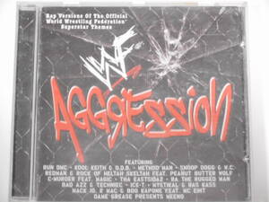 WWF(現・WWE)ＣＤアルバム　AGGRESSION Ｄ-ジェネレーションX、ストーンコールド、アンダーテイカー、ジェリコ、HHH、ビッグ・ショー他