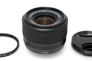 美品｜富士フイルム XC15-45mm F3.5-5.6 OIS PZ [ブラック] CA01-M3174-2N2C