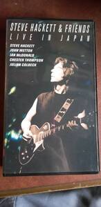 V5　VHSビデオ　Steve Hackett / Live In Japan