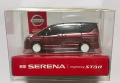 【新品未開封】【非売品】日産　セレナ　ミニカー　プルバック