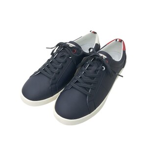 【TOMMY HILFIGER GOLF トミー ヒルフィガーゴルフ ローカット ゴルフシューズ スパイクレス ネイビー系 28 [240101332008] ゴルフウェア