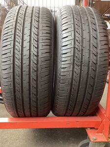 215/55R16 93V 2本 セイバーリング SL201 バリ溝 中古 ブリヂストン セカンドブランド (95892K1801) クラウン ベンツ BMW セドリック 