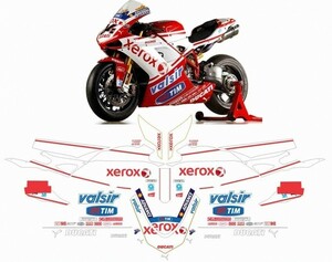 カスタム グラフィック デカール ステッカー 車体用 / ドゥカティ スーパーバイク 848 1098 1198 / レプリカ REPLICA SBK 2010