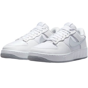 ナイキ エアフォース 1 ロー ユニティ 28.5cm 定価15400円 ホワイト/シルバー 白 AIR FORCE 1 LOW UNITY スニーカー