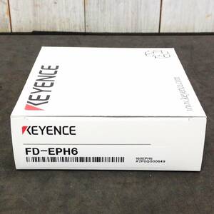 ●【AH-06073】新品未使用品 KEYENCE キーエンス 流量・圧力デュアルセンサ センサヘッド 配管外径 6 FD-EPH6 【レターパックプラス可】