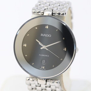 RADO ラドー フローレンス デイト メンズ クオーツ 129.3742.4 腕時計 (質屋 藤千商店)