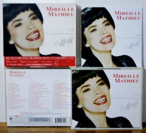 廃盤3CD♪ミレイユ・マチュー/Platinum Collection★レア曲あり★フレンチポップ★Mireille Mathieu★ポール・モーリア