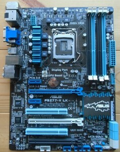 Win10確認済 LGA1155 ATXマザボ ASUS P8Z77-V LK REV.1.01 (BIOS:1402メーカ公開最新)