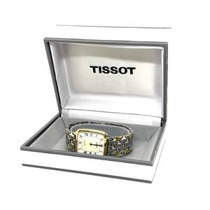 TISSOT ティソ K280 STYLIST スタイリスト コンビカラー クォーツ メンズ腕時計 ローマ数字インデックス