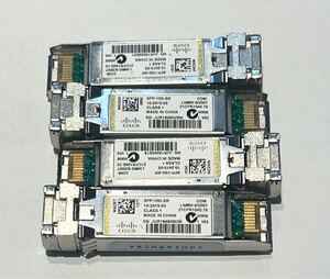 ☆CISCO SFP-10G-SR モジュール 4個セット☆