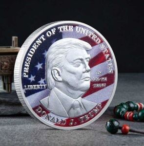 アメリカ　ドナルド　トランプ　大統領　コイン　お土産品　グリーンマーカーにも★