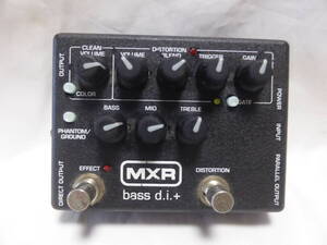 MXR bass d.i.+ ベース用プリアンプ エフェクター?　ジャンク☆ 