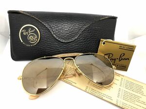 レイバン B&L製 50周年記念 ジェネラル アウトドアーズマン2 サングラス RB-50 ゴールド ヴィンテージ Ray-Ban ボシュロム RayBan