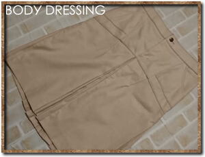 美品！！☆BODY DRESSING Deluxe　ボディドレッシング　コットンスカート　ベージュ☆