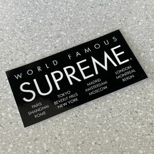 黒 Supreme 逃げ恥 ステッカー 新垣結衣 みくり シュプリーム