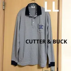 CUTTER & BUCK ポロシャツ　LL size 長袖