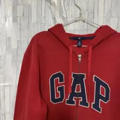 OLD GAP ギャップ レッド Size L ジップアップ