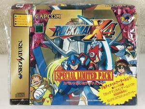 ★☆カ007 SS セガサターン ソフト ROCKMAN X4 ロックマンX4 SPECIAL LIMITED PACK スペシャルリミテッドパック☆★