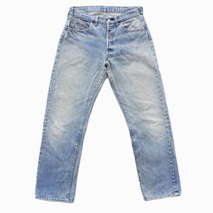 80s USA製 Levi’s リーバイス 501 赤耳 ビンテージ ペンキ W33 縮率10% 刻印558 66後期 