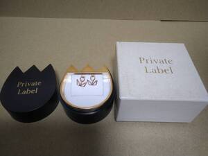 Private Label ピアス 箱ケース付き