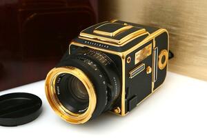 極美品｜ハッセルブラッド 2000FC/M ゴールド 100周年記念モデル レンズ付 γN746-2E3