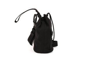 モンクレール レディース ショルダーバッグ ブラック MONCLER MINI DRAWSTRING POUCH 5L000 08 M3873 999 BK 新品/9