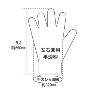 NTB 軍手・手袋 ポリエチレン 手袋 100枚入 PG-1