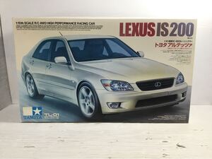 [2024]未組立 TAMIYA 1/10 電動ラジオコントロールカー★LEXUS IS 200 レクサス 田宮 TL-01☆トヨタ アルテッツァ♪売り切り 1円スタート!!