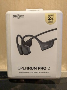 Shokz 「OpenRun Pro 2」ブラック　国内正規品