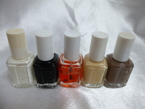 ■【YS-1】 essie エッシ― ■ ネイルエナメル ネイルポリッシュ 5点セット まとめ ■ 15ml ×3 13.5 ×2 アメリカ製 【東京発】■J