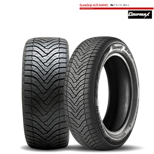 送料無料 グリップマックス オールシーズンタイヤ 【1本単品 新品】 GRIPMAX SureGrip A/S NANO(BSW) 175/80R16 91S