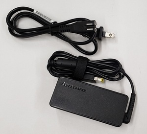 中古品 純正 Lenovo ノートパソコン用ACアダプタ- ADLX45NDC2A 20V-2.25A 45W