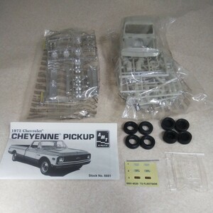 1/25 AMT プラモデル 1972 Chevrolet CHEYENNE PICKUP 