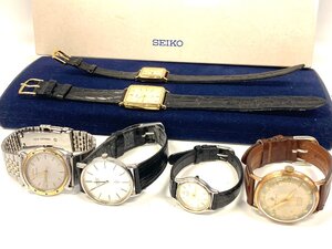 ★ BP ★　１円　SEIKO　セイコー　メンズ　レディース　腕時計　6本セット　まとめ　ジャンク 【時計】【中古】