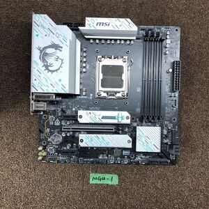 MG12-1 激安 マザーボード msi B650M GAMING PLUS WIFI SOCKET AM5 通電確認済み ジャンク