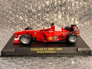 美品 1/43 ixo アシェットフェラーリ ferrari F1 2000 マルボロ仕様 M.シューマッハ M.Schumacher