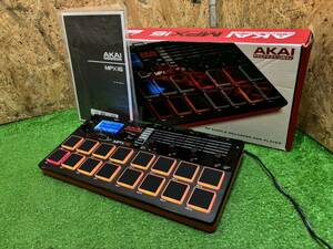 AKAI MPX16 ポータブルサンプラー 付属品付き 現状品「S18938」