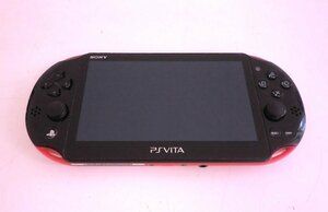 高崎店【中古品】u6-40 SONY ソニー PlayStation Vita Super Value Pack レッド/ブラック PCH-2000 PSvita 初期化・簡易動作確認済み