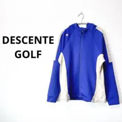 DESCENTE GOLF【L】 フード付きパーカー ゴルフ ウェア スポーツ