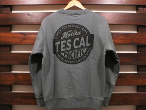 新品 Lサイズ TES エンドレスサマー オールドサイン ロゴ スウェット グリーングレー The Endless Summer OLD SIGN LOGO SWEAT CREW NECK