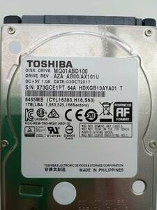 ★TOSHIBA/1TB/HDD/3.5インチ/SATA/ＭＤ04ACA100NR/7221L21NTQCF★